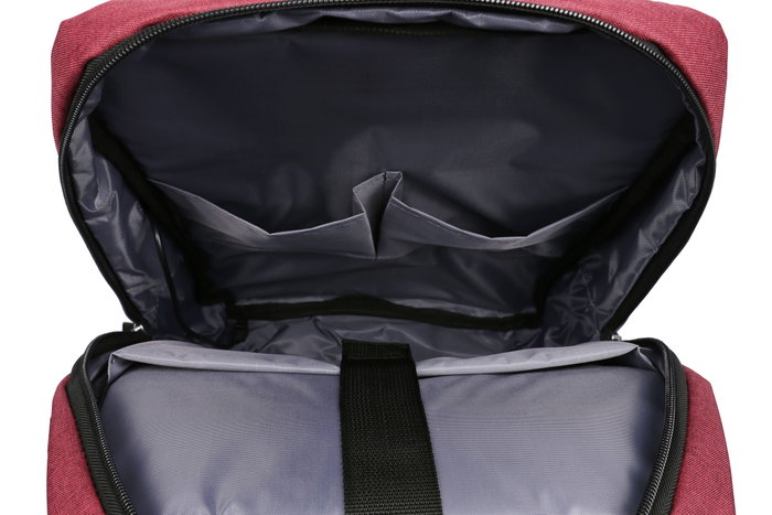 Zoozie Bags Bolsa para Portátil Rojo Clarete para Laptops de hasta 15,6 pulgadas